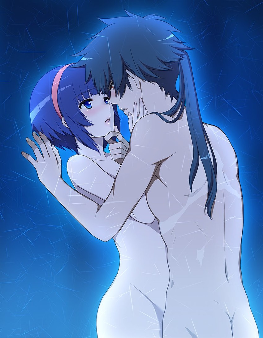 shirahane yukina and ouma kennosuke tokisada (kuromukuro) drawn by nasunasu_net