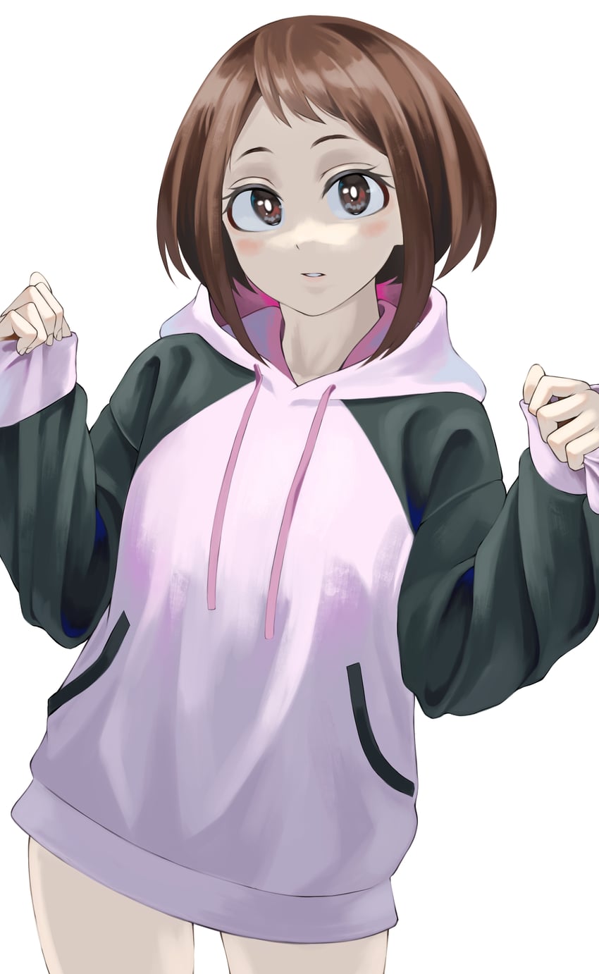 uraraka ochaco (boku no hero academia) drawn by fengling_(furin-jp)