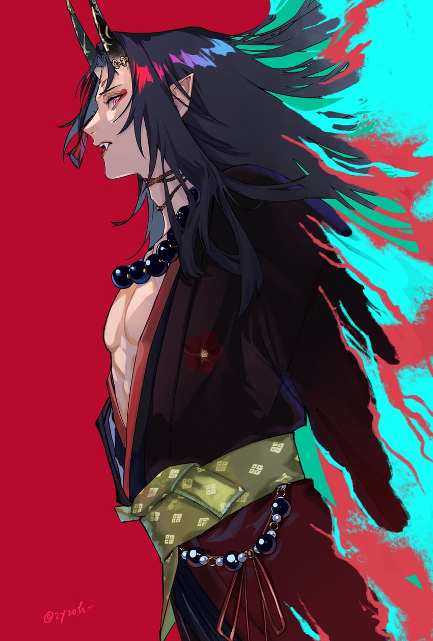 vox akuma (nijisanji and 1 more) drawn by zyzoh