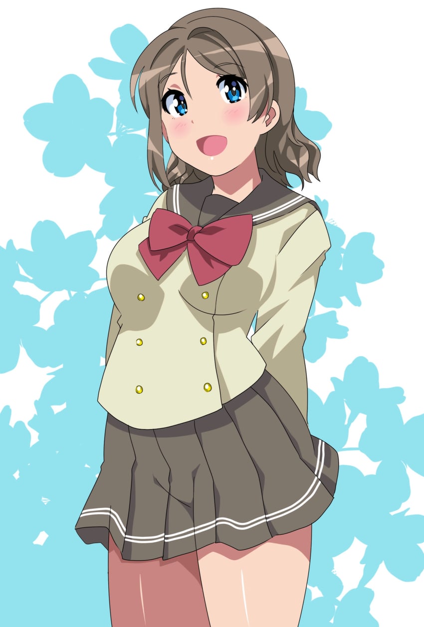 watanabe you (love live! and 1 more) drawn by supudere_(doki2sdale)