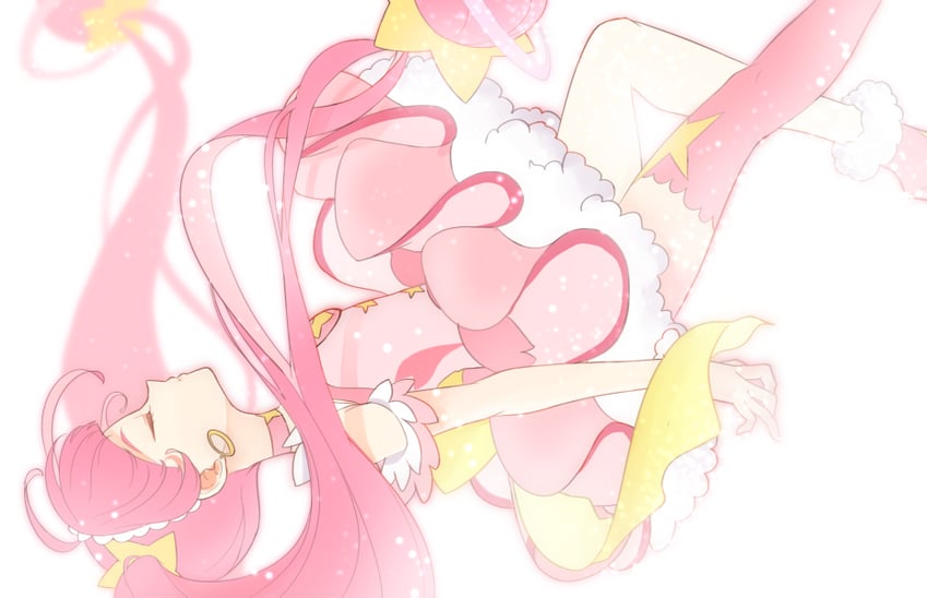 hoshina hikaru and cure star (precure and 1 more) drawn by aihira_(aihira12)