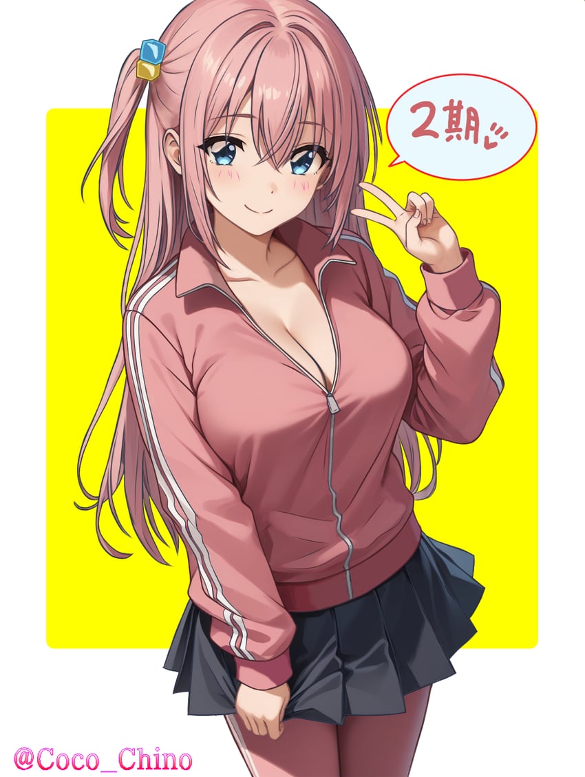 gotoh hitori (bocchi the rock!) drawn by coco_chino
