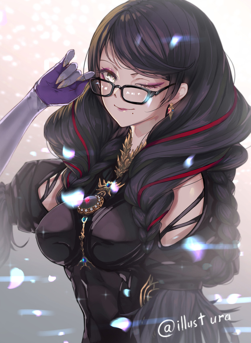 bayonetta (bayonetta and 1 more) drawn by ura_illust