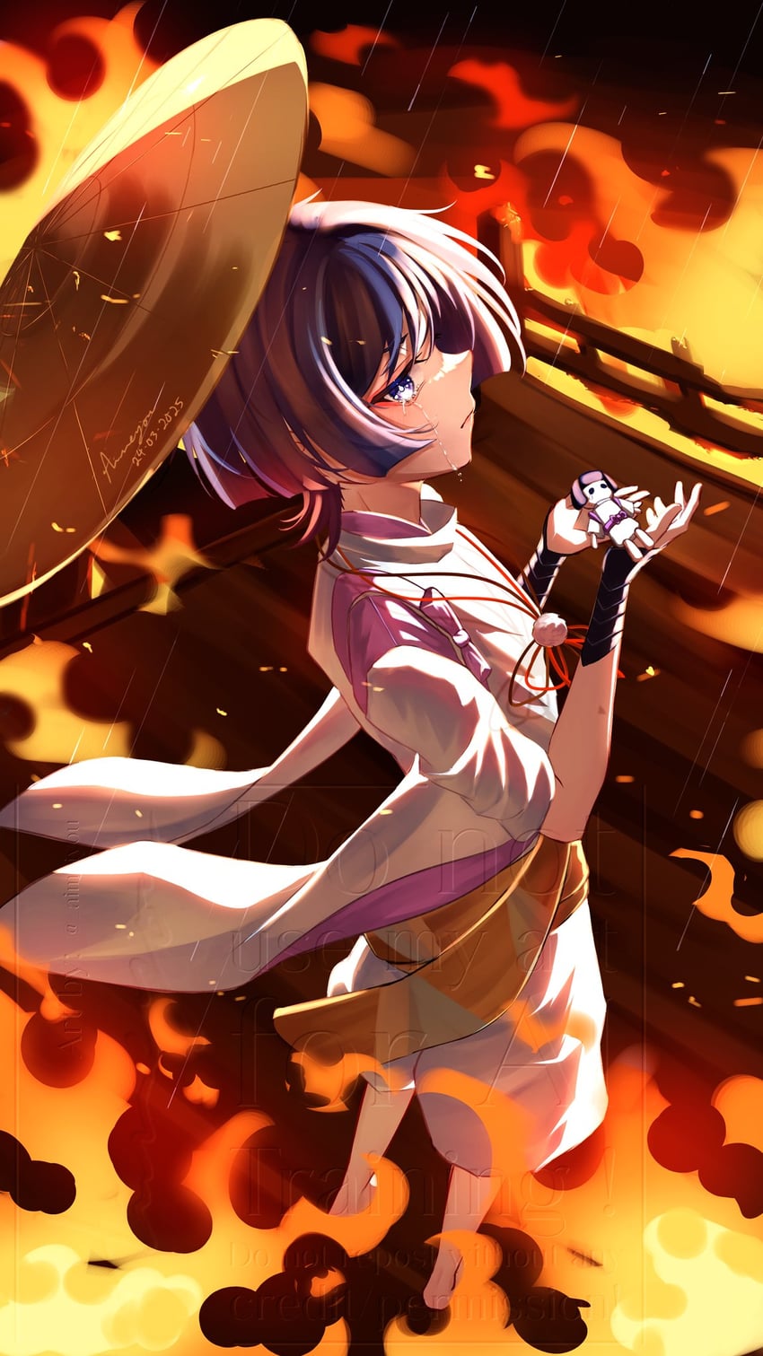 scaramouche (genshin impact) drawn by aimeiyou00