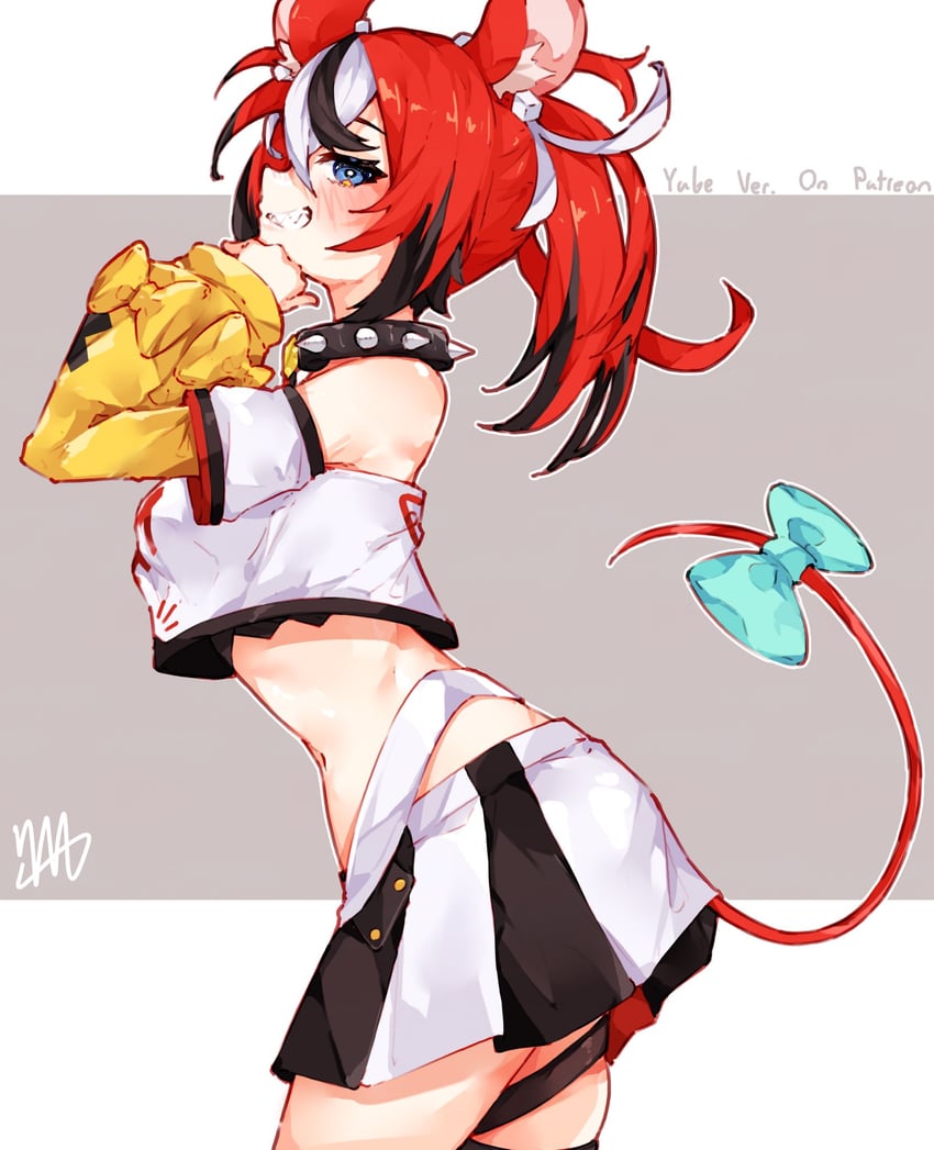 hakos baelz (hololive and 1 more) drawn by ma_draws