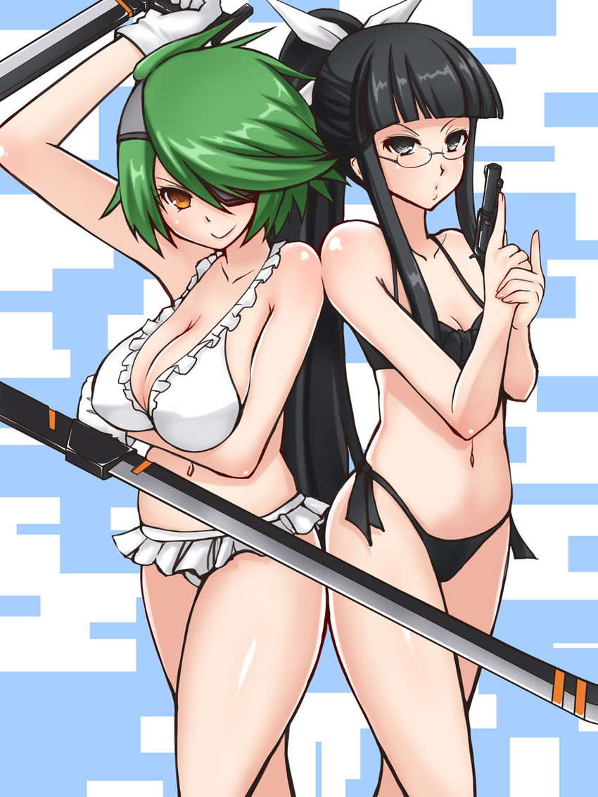 otonashi kiruko and uchigane chiaki (shinmai fukei kiruko-san) drawn by grapepop