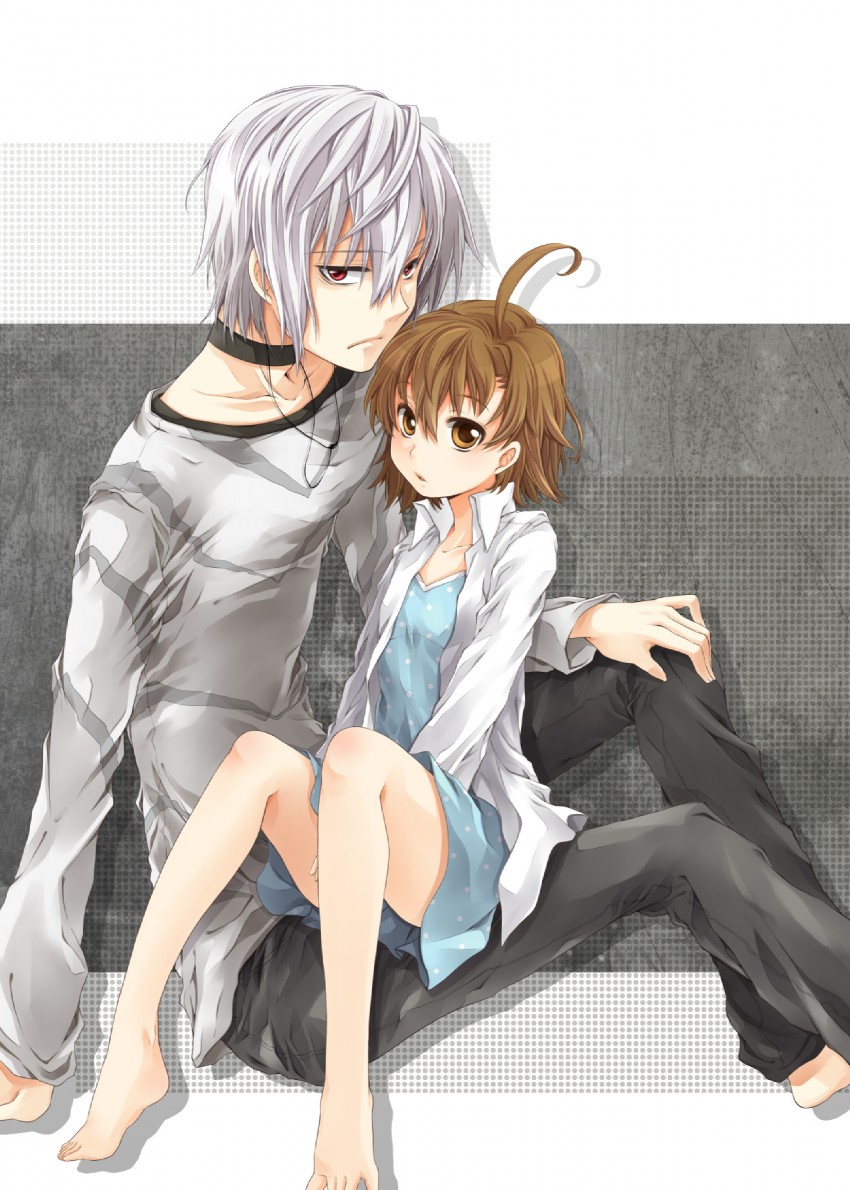 accelerator and last order (toaru majutsu no index) drawn by meso_(goma-meso)