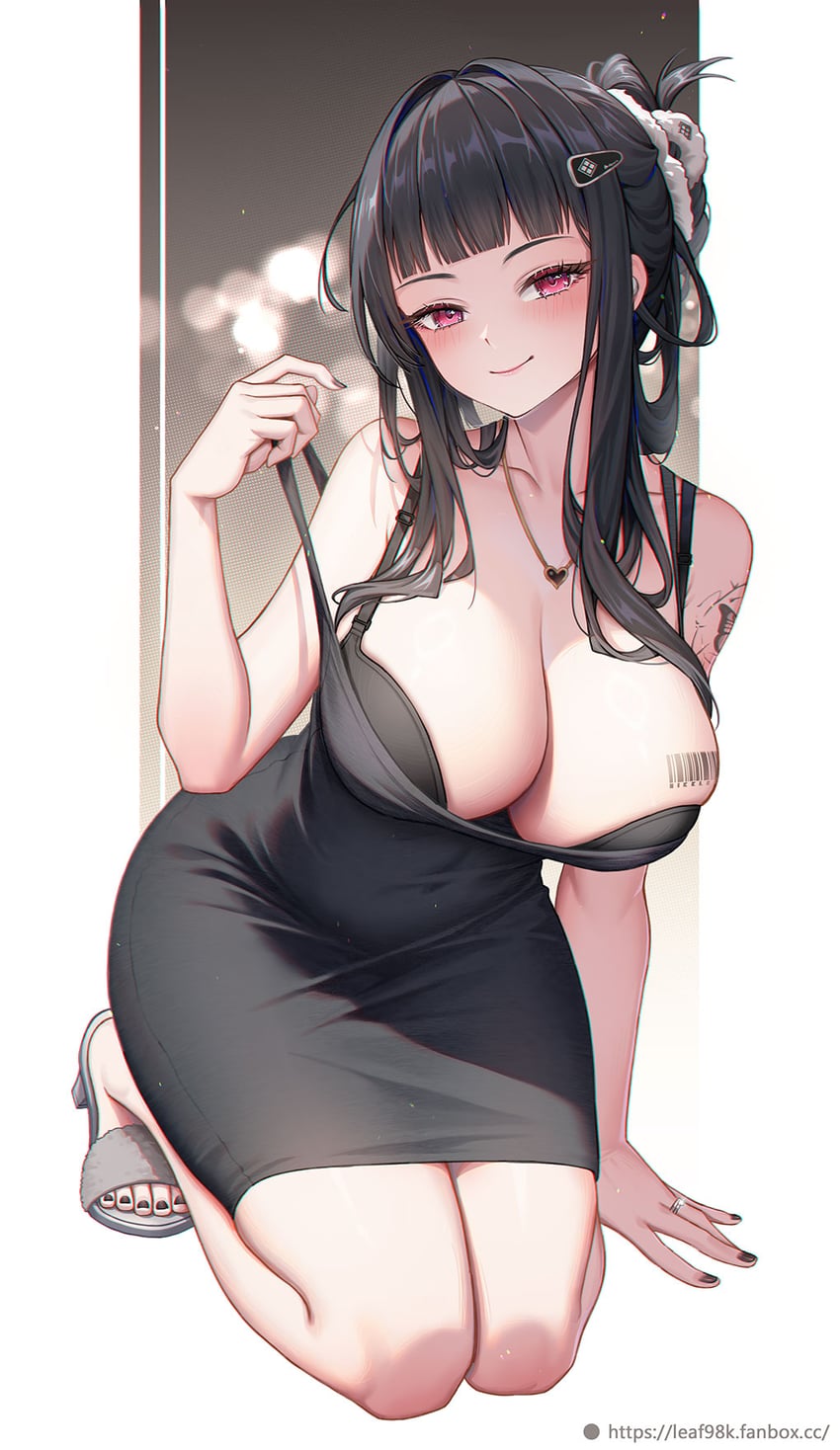 d (goddess of victory: nikke) drawn by hayate_(leaf98k)