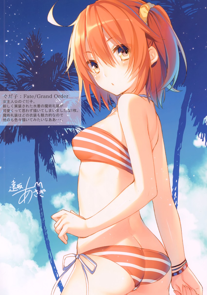 fujimaru ritsuka (fate and 1 more) drawn by toosaka_asagi