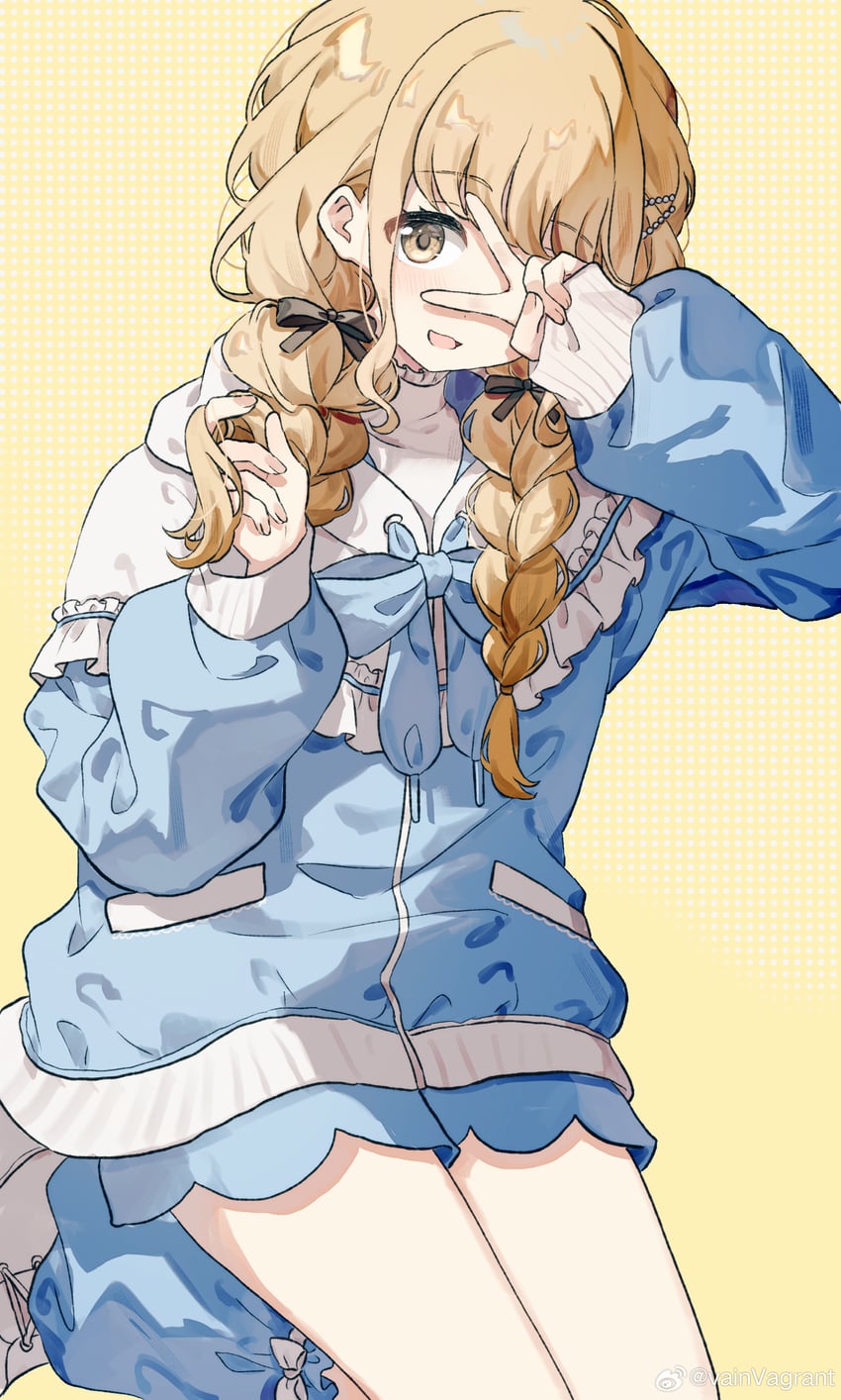 fujita kotone (idolmaster and 1 more) drawn by migolu
