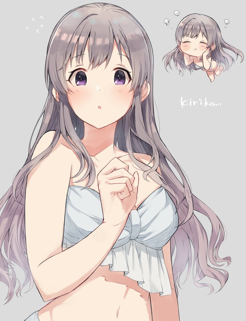 yukoku kiriko (idolmaster and 1 more) drawn by hanetsuka