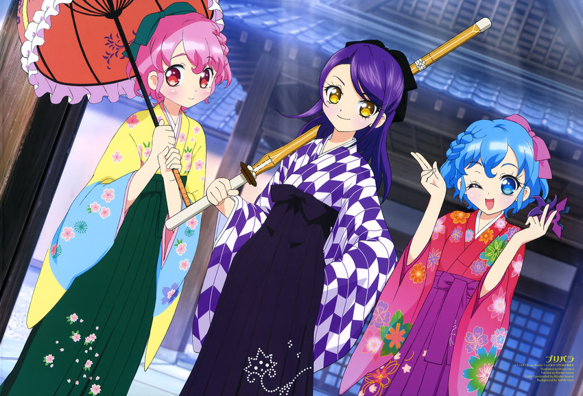 reona west, dorothy west, and toudou shion (pretty series and 1 more) drawn by hara_shouji