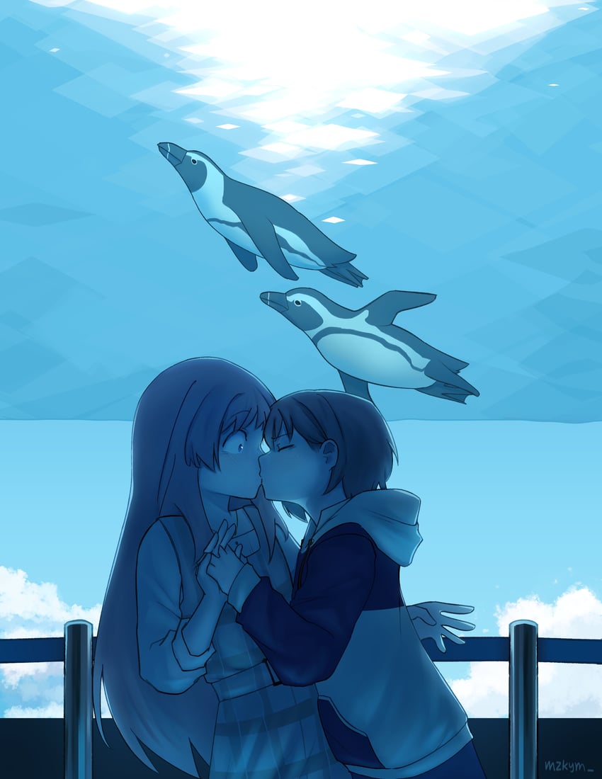 chihaya anon and takamatsu tomori (bang dream! and 1 more) drawn by mzkym