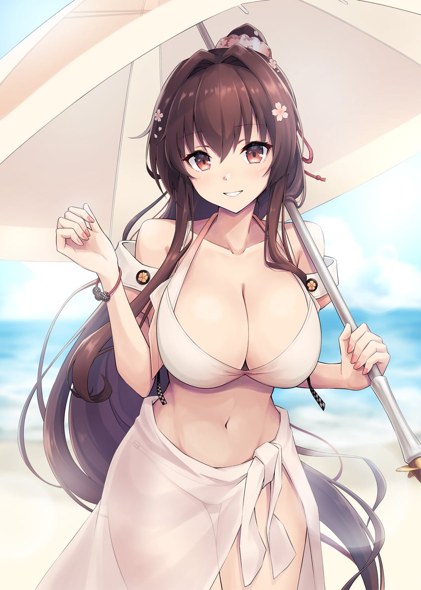 yamato and yamato kai ni (kantai collection) drawn by kodama_(mmt_uf)