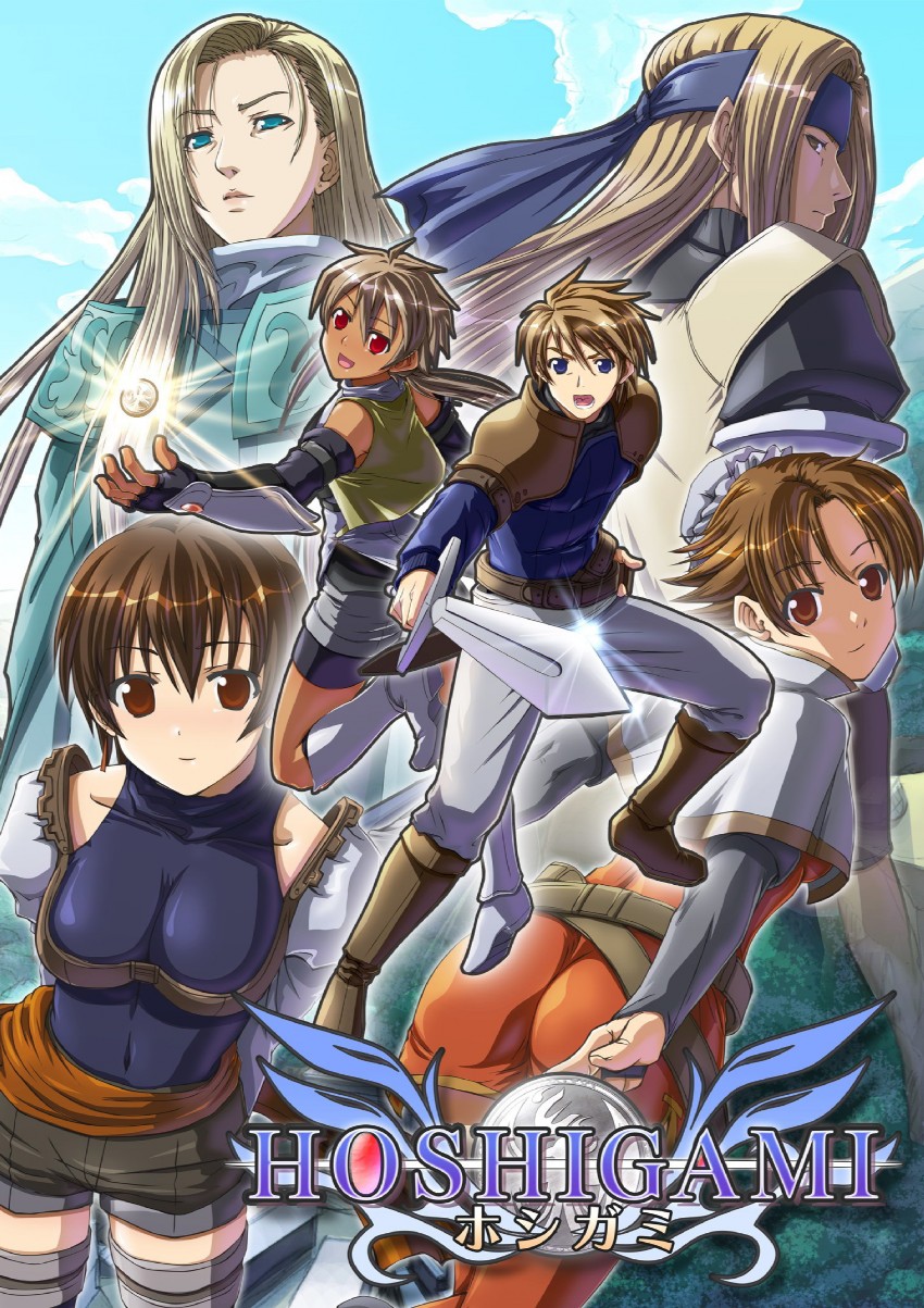 fazz, leimrey, tinn, elena, kasha, and 1 more (hoshigami) drawn by takamichi
