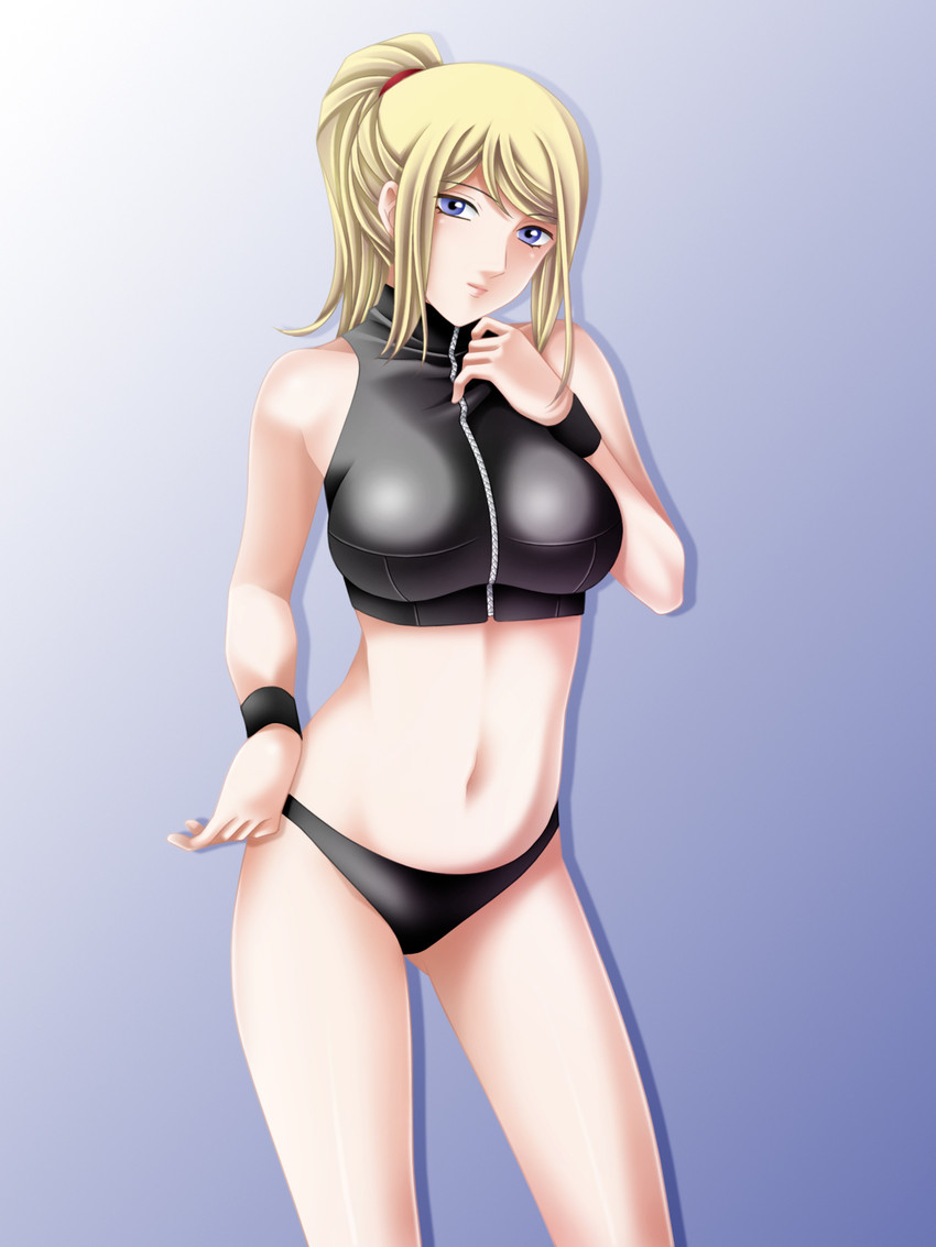 samus aran (metroid and 1 more) drawn by tamamon
