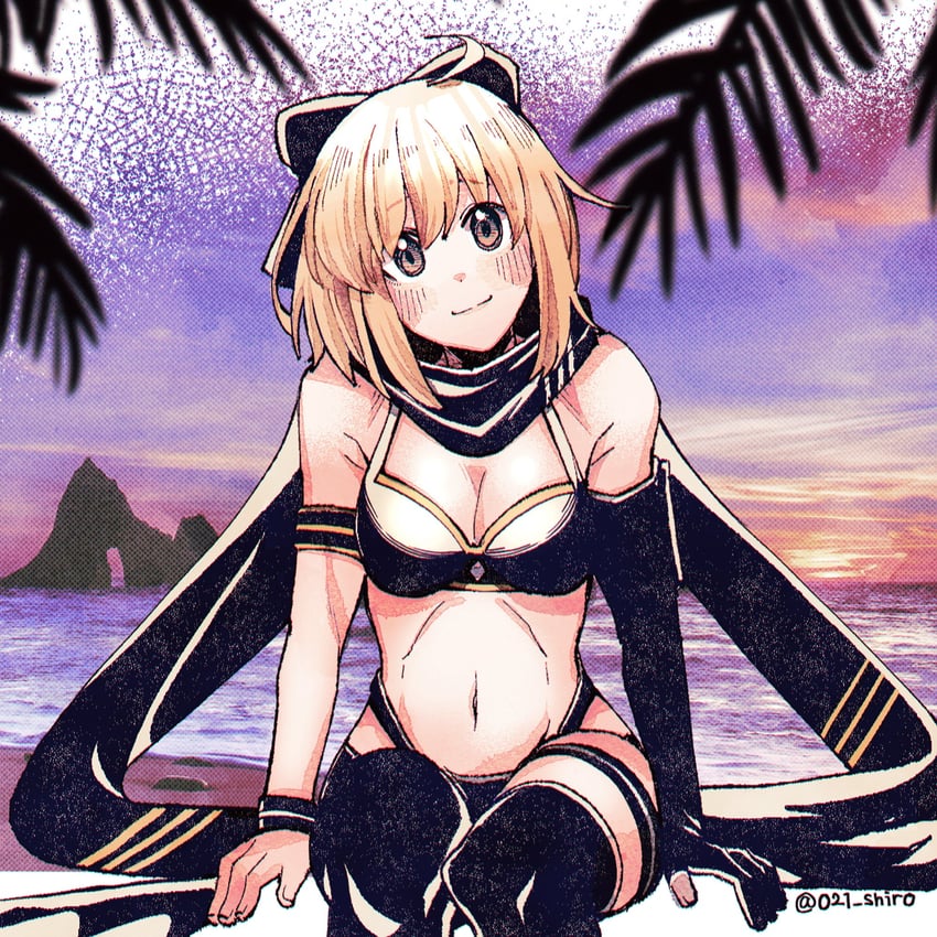 okita souji and okita j. souji (fate and 1 more) drawn by 021_shiro
