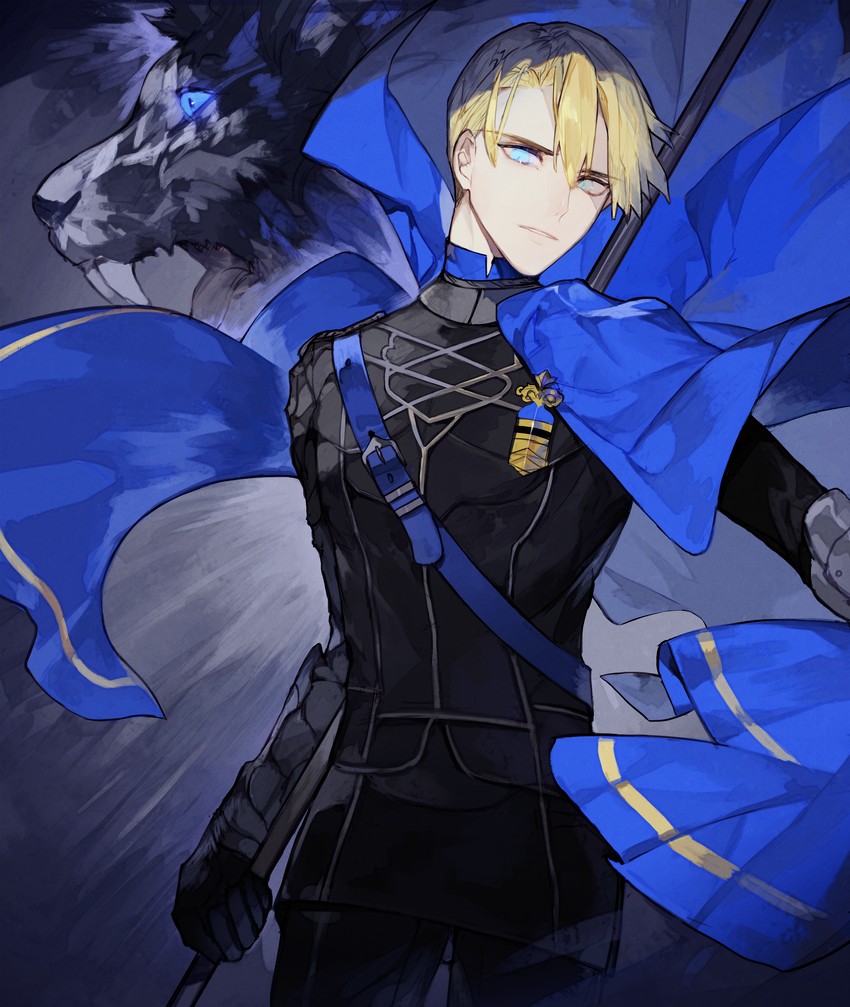 dimitri alexandre blaiddyd (fire emblem and 1 more) drawn by nahonanaho
