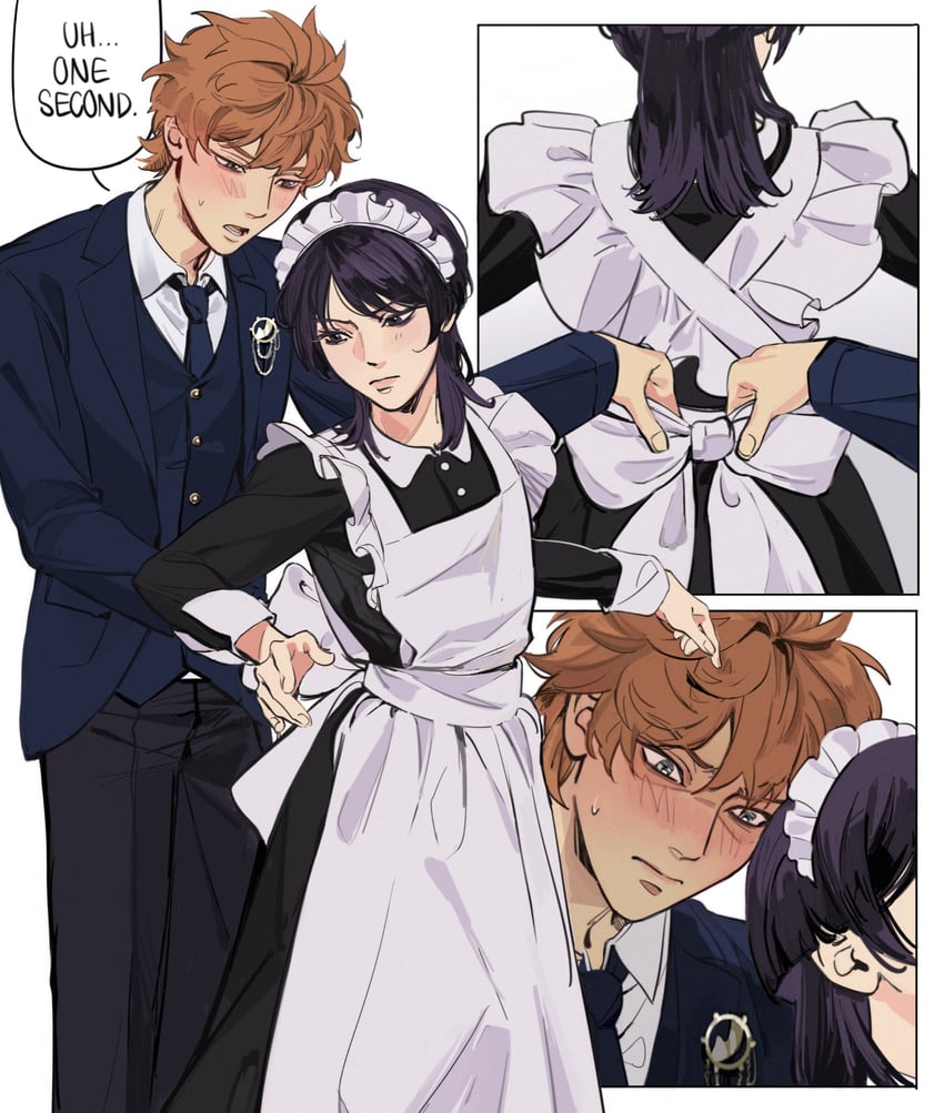 Tartaglia and scaramouche genshin impact drawn by sonagee danbooru