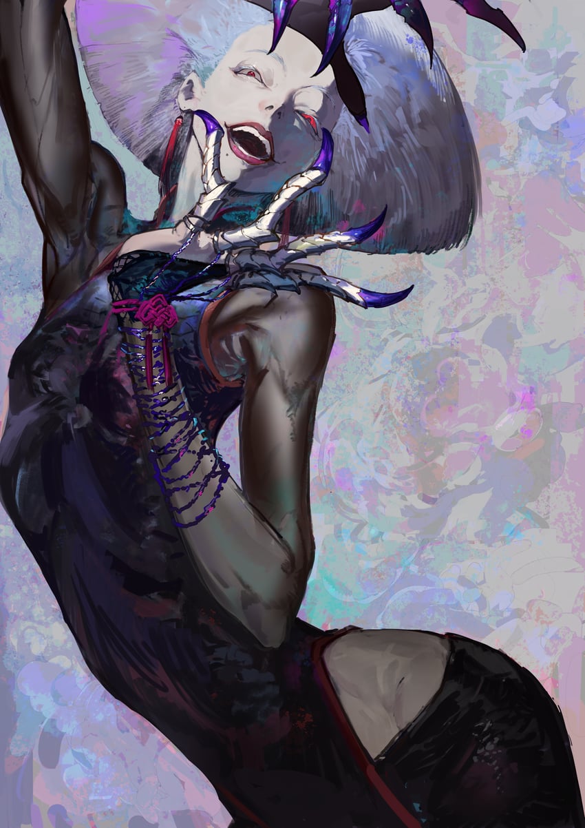 a.k.i. (street fighter and 1 more) drawn by kureta_(nikogori)