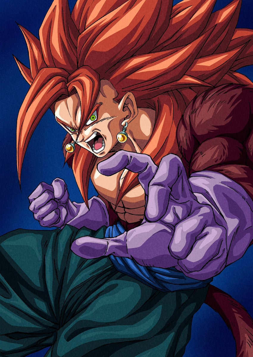 vegetto (dragon ball and 1 more) drawn by muma_maximum76