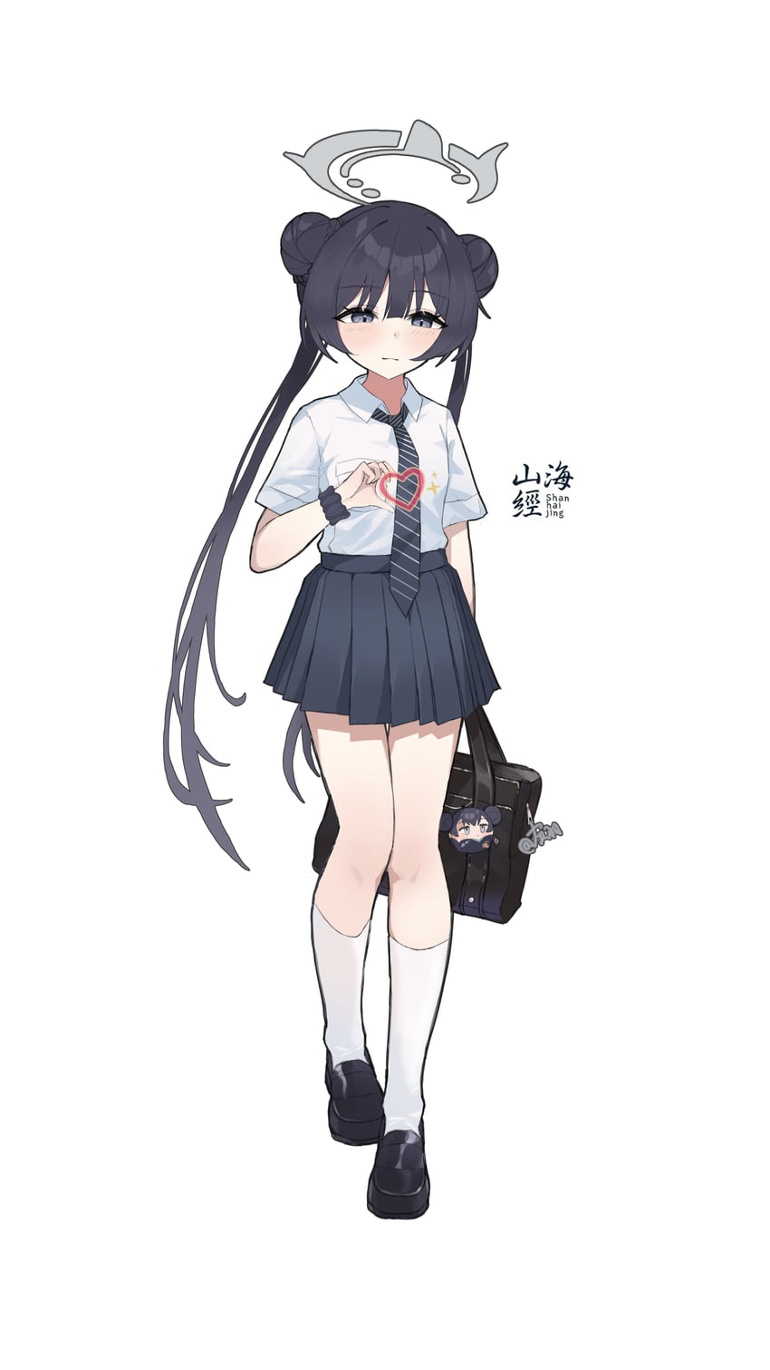 kisaki (blue archive) drawn by hui_yu_yu_yu_ye