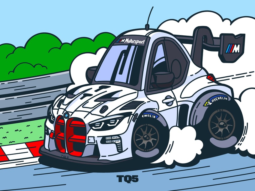 michelin man (michelin and 1 more) drawn by tq5