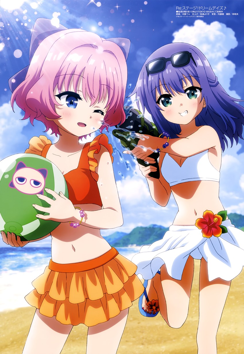 hiiragi kae and honjou kasumi (megami magazine and 1 more) drawn by kyapu-10