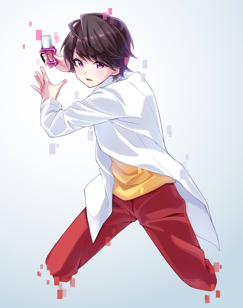 houjou emu (kamen rider and 1 more) drawn by thousand_(sentyuu89)