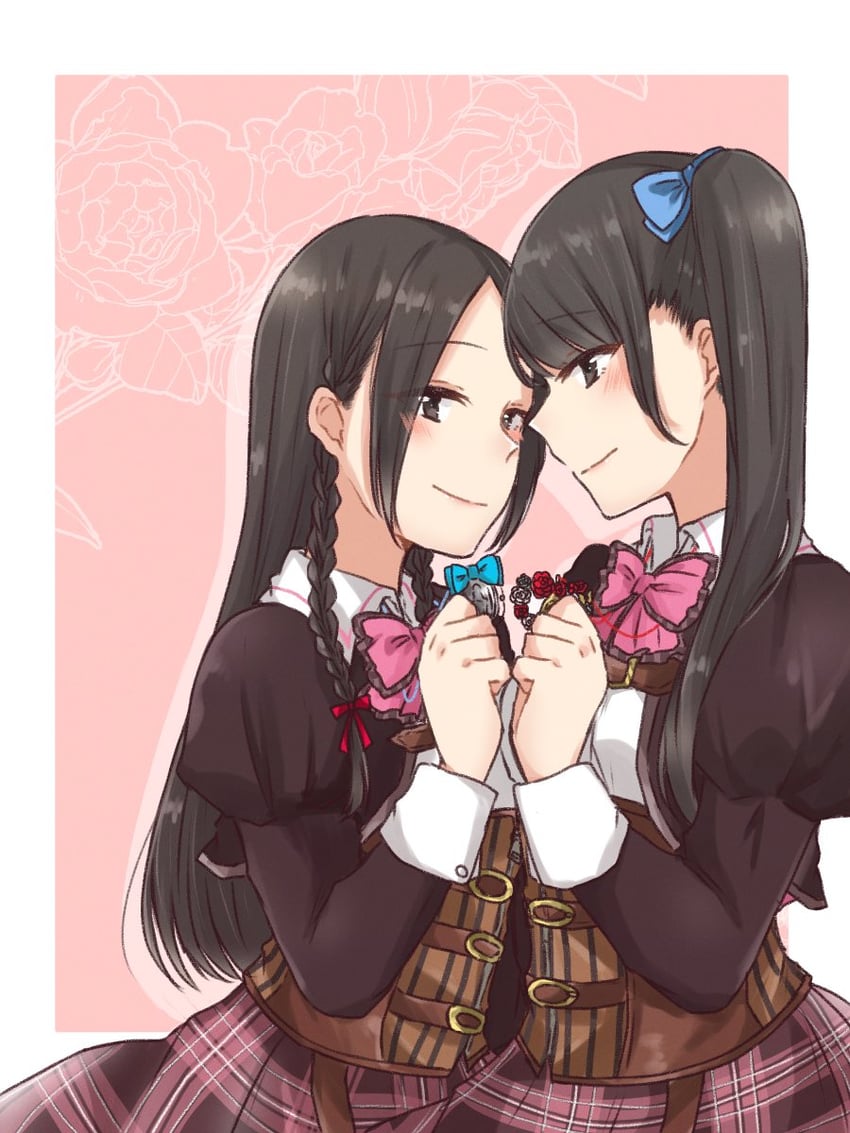 houjou monica asahi and tachibana theresia nagisa (assault lily) drawn by nigari_(ngari_0115)