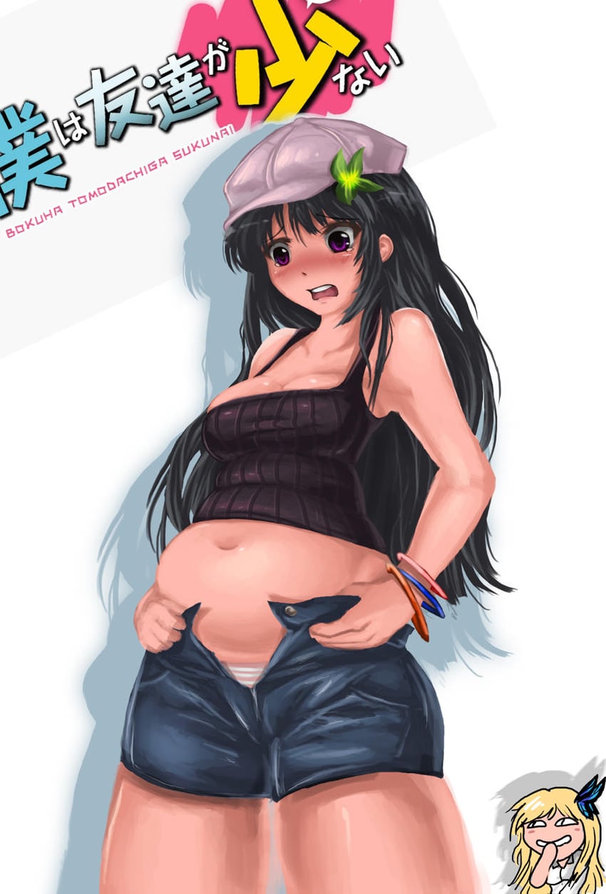 kashiwazaki sena and mikazuki yozora (boku wa tomodachi ga sukunai) drawn by kipteitei