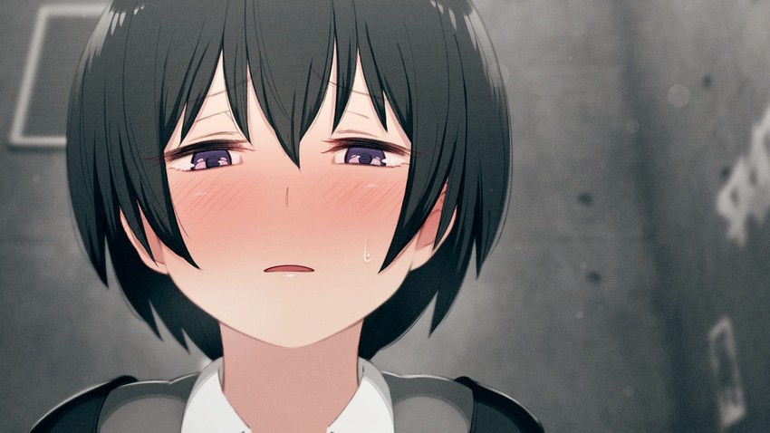 kurokami shorto-chan (original) drawn by kemuri_haku