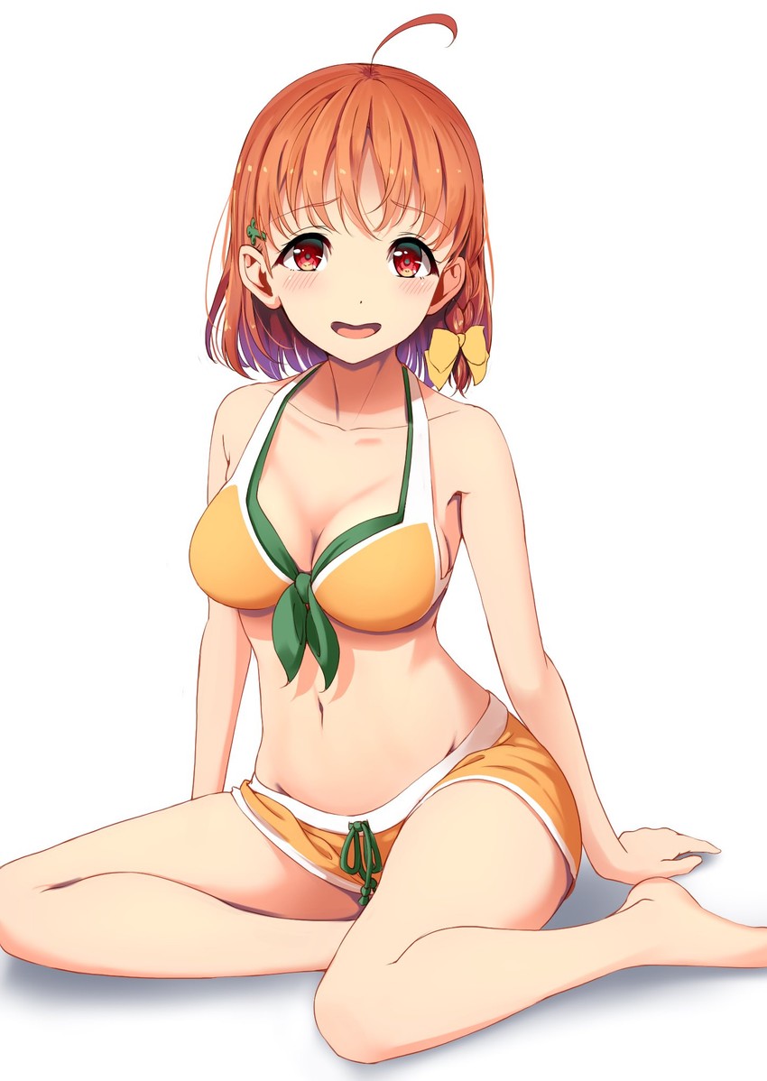 takami chika (love live! and 1 more) drawn by amagi_(volfuji)