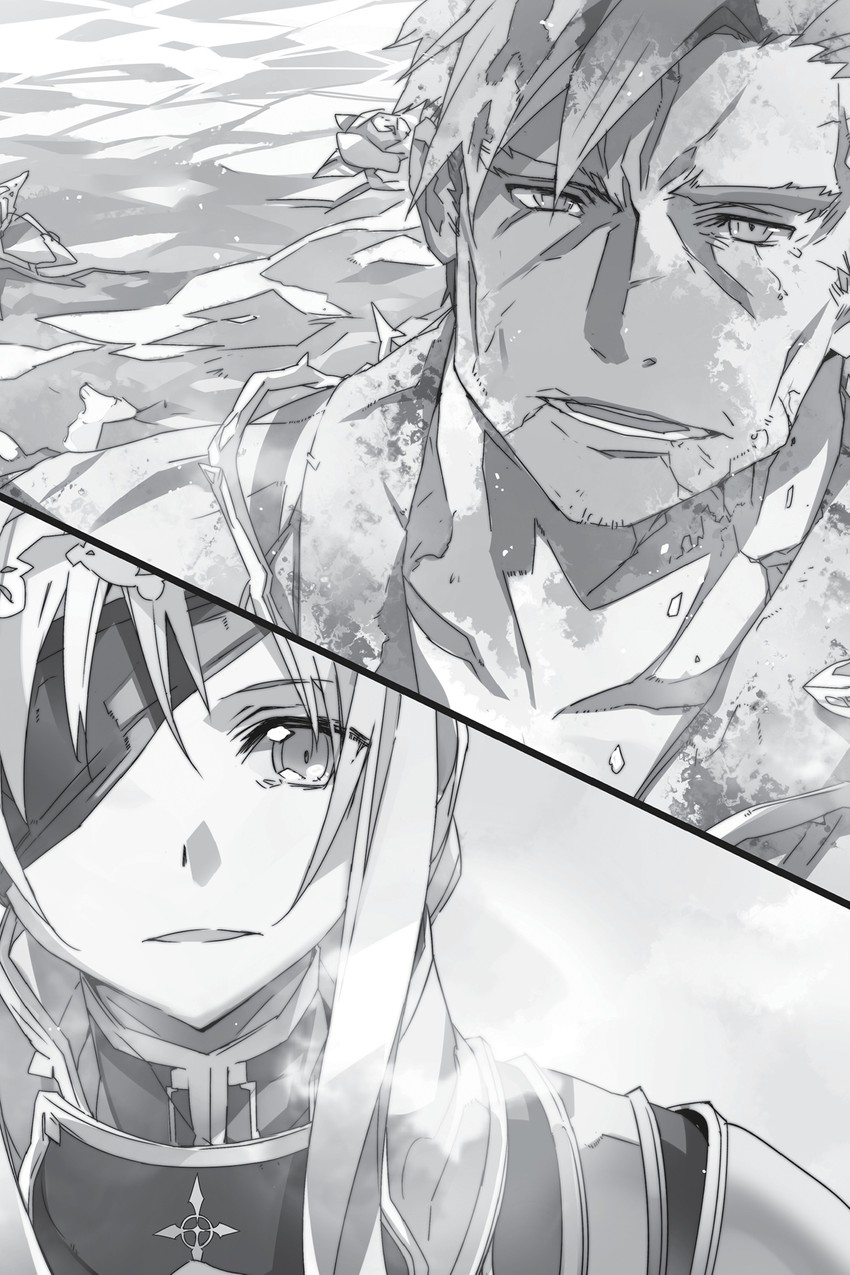 alice zuberg and bercouli (sword art online and 2 more) drawn by bunbun