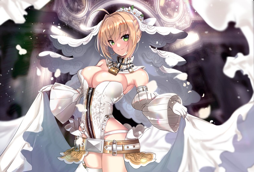 nero claudius (fate and 1 more) drawn by untue