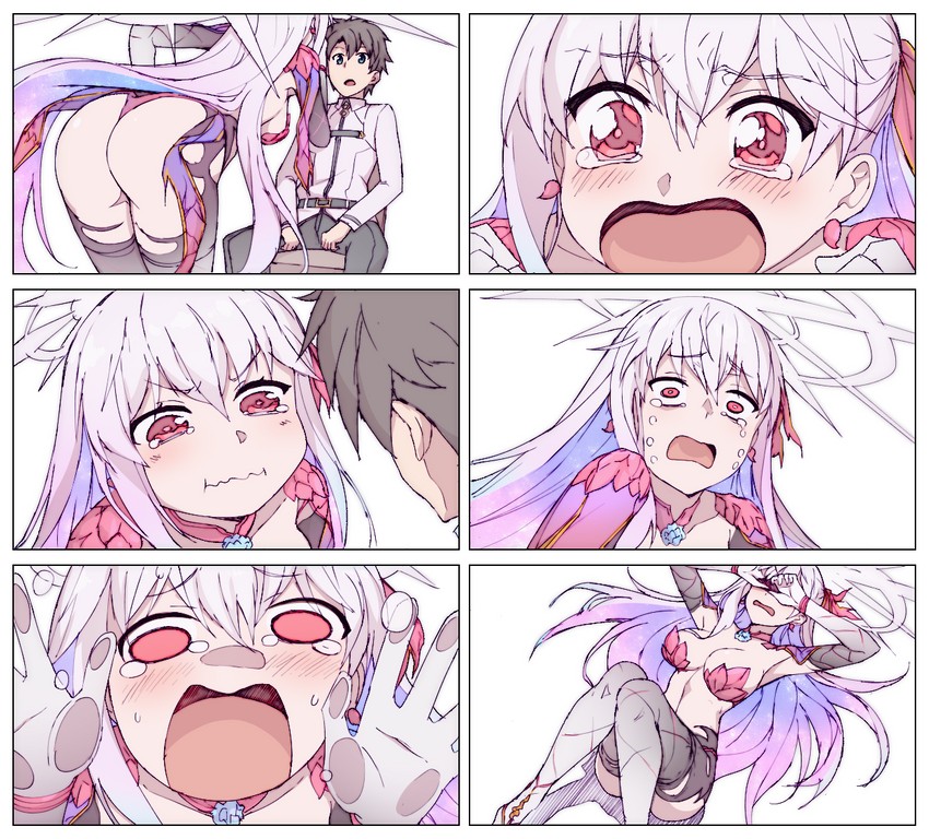 fujimaru ritsuka and kama (fate and 1 more) drawn by waero