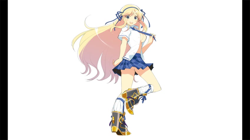 katsuragi (senran kagura and 1 more) drawn by yaegashi_nan