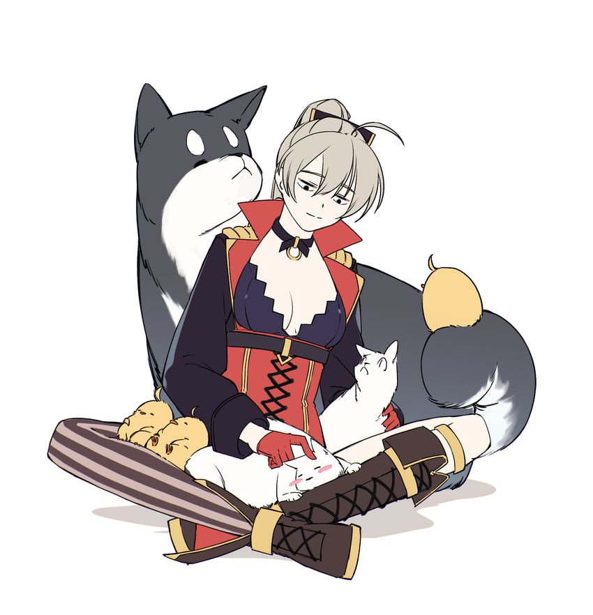 manjuu and jean bart (azur lane) drawn by hatski.sin