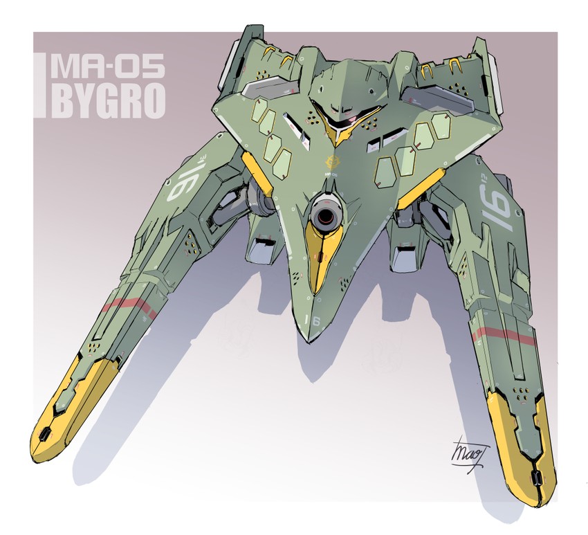 bigro (gundam and 1 more) drawn by mao_(6r)