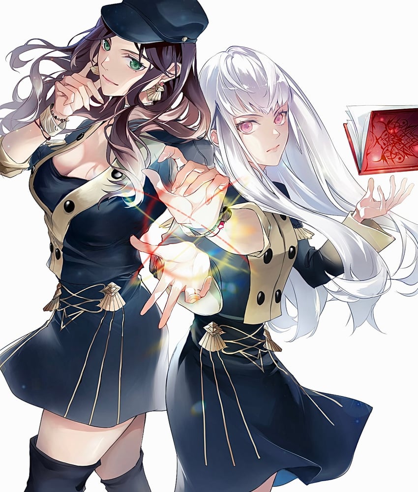lysithea von ordelia and dorothea arnault (fire emblem and 1 more) drawn by zat_296