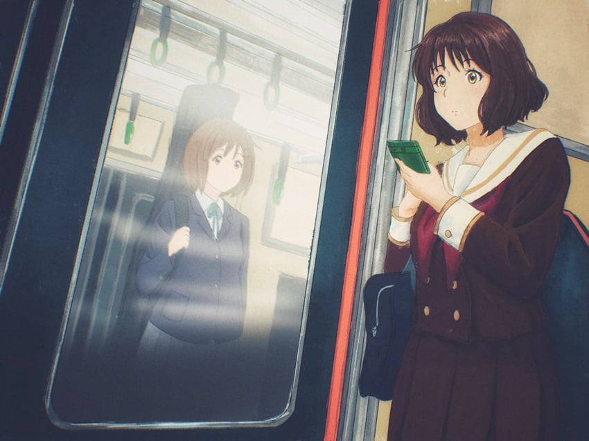 hirasawa yui and oumae kumiko (k-on! and 2 more) drawn by nagai_uuu