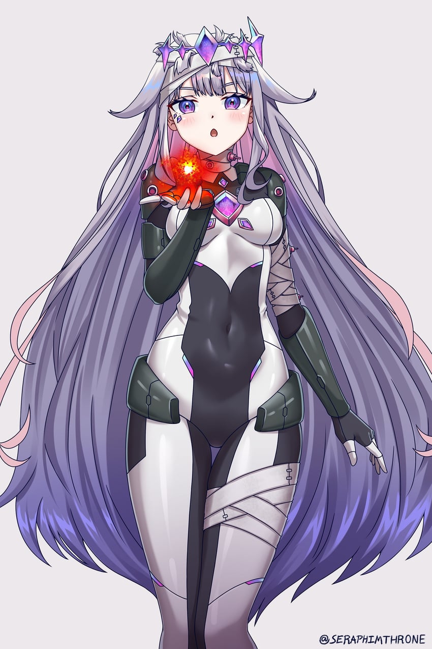 koseki bijou, 621, and ayre (hololive and 3 more) drawn by seraphim_throne