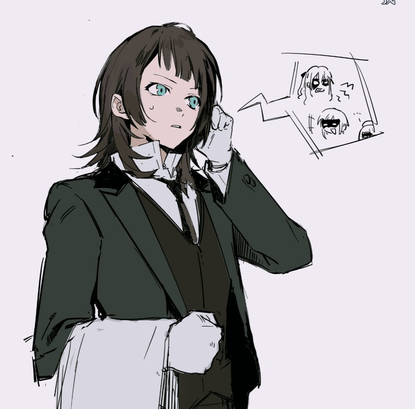 togawa sakiko, wakaba mutsumi, yahata umiri, mortis, oblivionis, and 2 more (bang dream! and 1 more) drawn by cracy_logan
