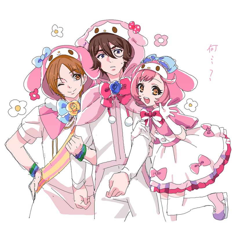 my melody, ayase naru, hayami hiro, my sweet piano, and norizuki jin (pretty series and 4 more) drawn by yadehi