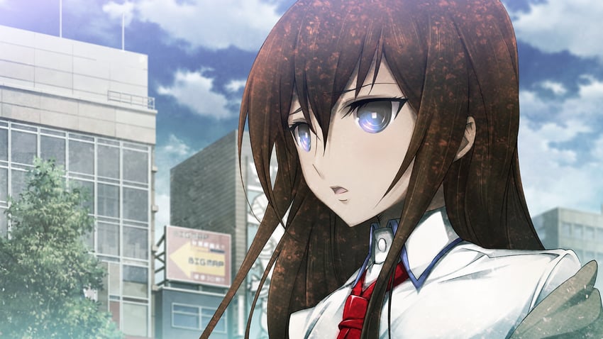 makise kurisu (steins;gate and 1 more) drawn by huke