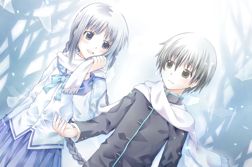 amano tooko and inoue konoha (bungaku shoujo) drawn by yuizawa