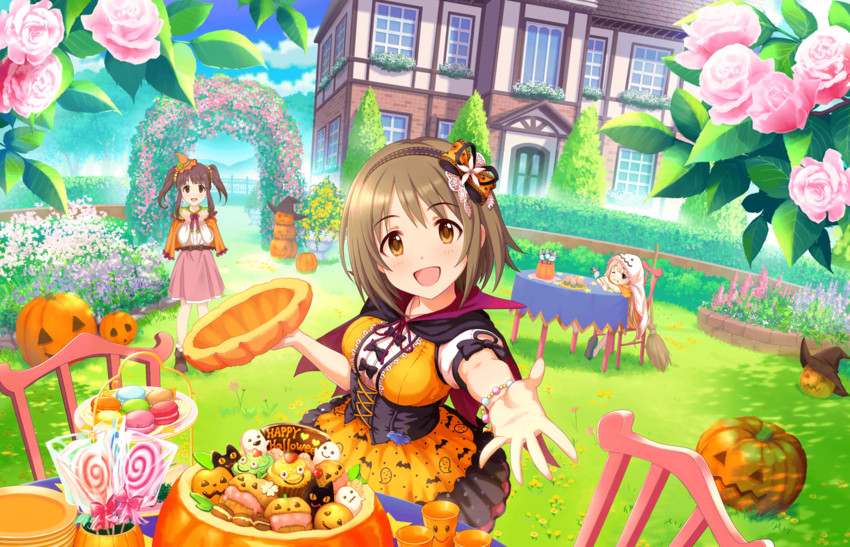 futaba anzu, mimura kanako, and ogata chieri (idolmaster and 2 more)