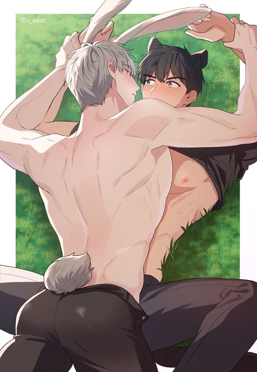 jeong taeui and ilay riegrow (passion) drawn by o_ssion