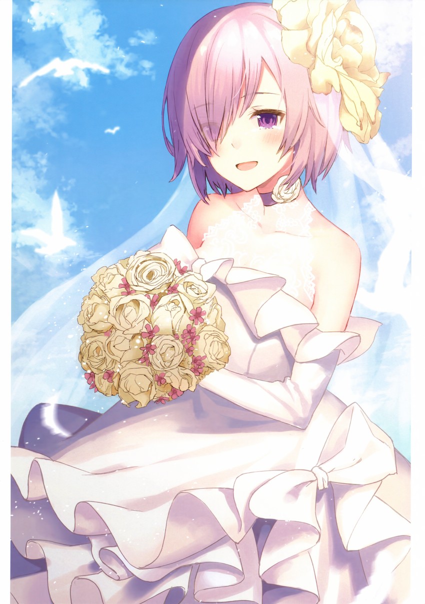 mash kyrielight (fate and 1 more) drawn by ichikawa_haru
