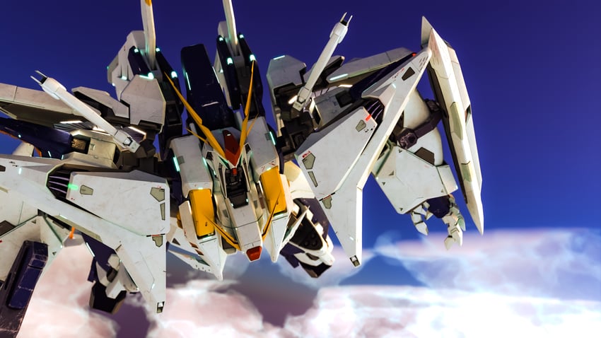 xi gundam (gundam and 1 more) drawn by toxicatedbucket
